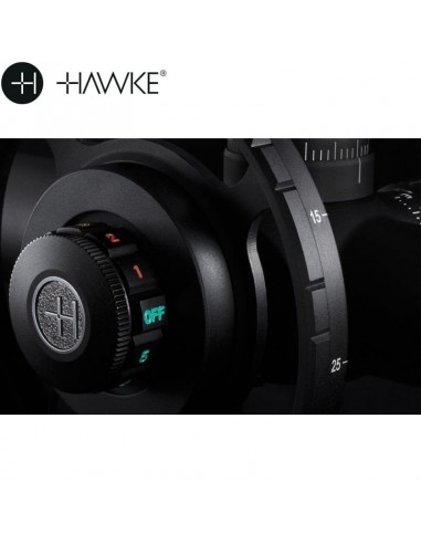 Hawke Sidewinder 8-32×56 20× ½ MIL DOT