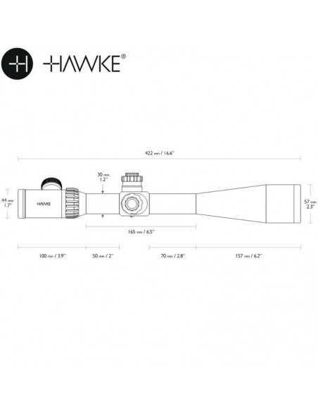 Hawke Airmax 30 SF 8-32×50 AMX IR