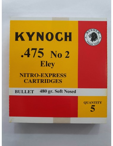 Kynoch 475 No2 Soft Nosed 480 gr