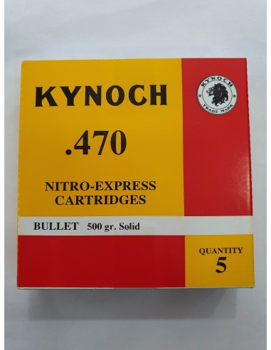 Kynoch 470 Nitro Express Solid 500gr