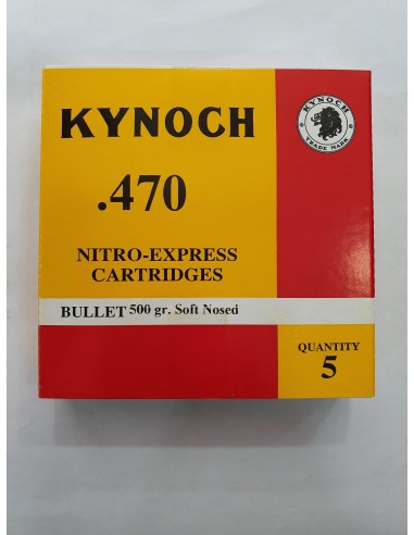Kynoch 470 Nitro Express Soft Nosed 500gr