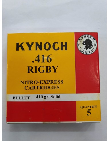 Kynoch 416 Rigby  410gr Solid