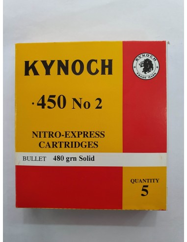 Kynoch 450 No2 Nitro Express 480gr Solid