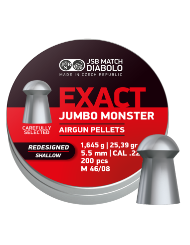 JSB Jumbo Monster REDESIGNED SHALLOW 5.5 (.22)